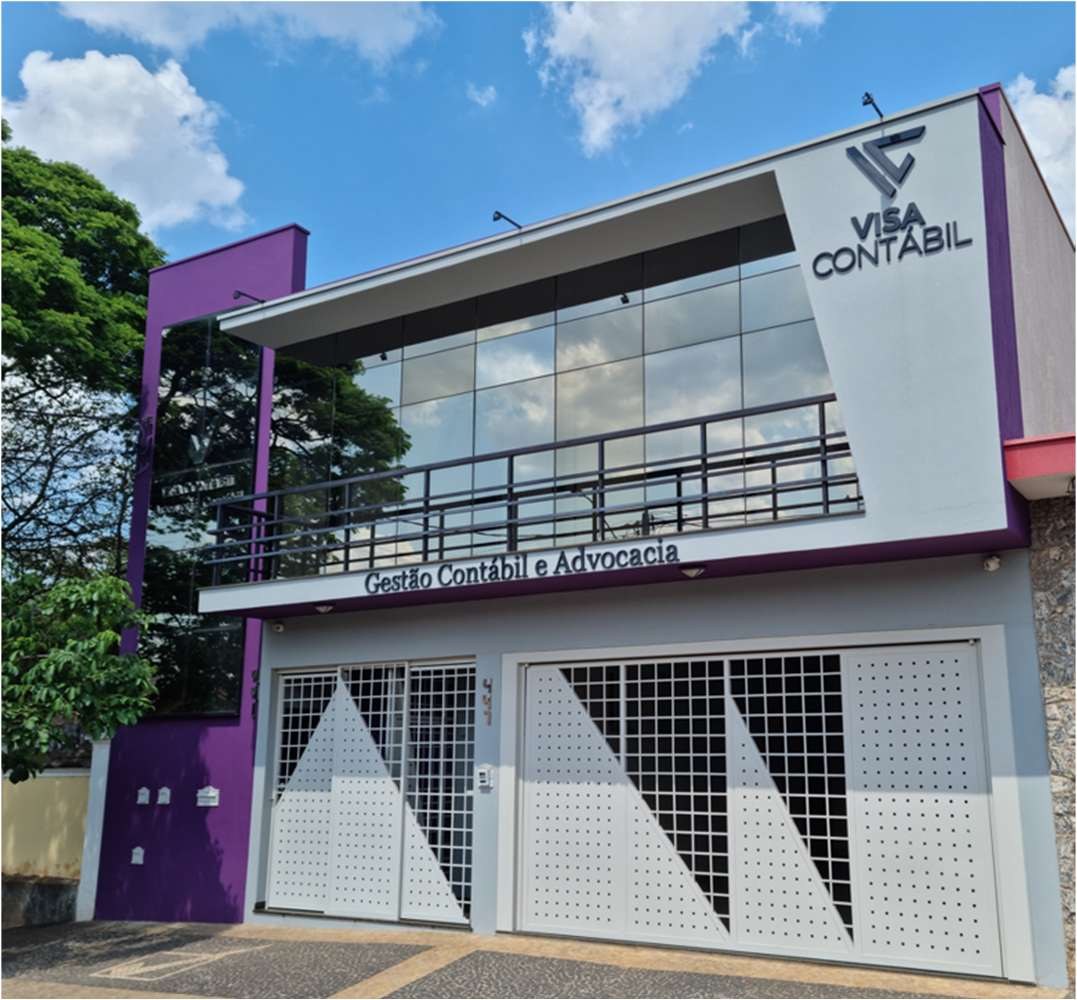 Fachada da Visa Contábil em Porto Ferreira-SP